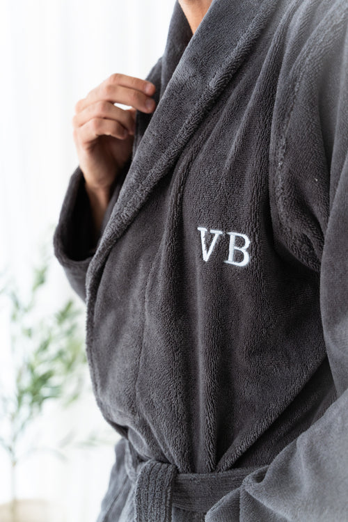 Teddy Badjas Grey Charcoal