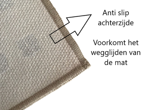 Brica Badmat Set met Toiletmat Zand